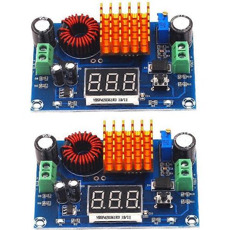 XH-M411 DC 4-35V auf 5-45V Spannungsaufwärtswandler mit Digitalvoltmeter und einstellbarem 5A Spannungswandler (1/5)