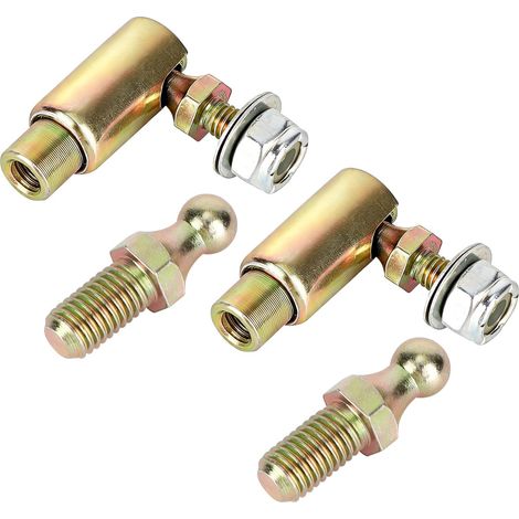 2 Jeux de Rotules Déconnexion Rapide pour Accélérateur, Raccords Tringlerie Compatibles avec les Embouts à Rotule Câble d'Accélérateur et les Tringleries de Carburateur Allstar (1/5)