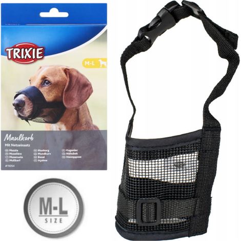 Museruola in tessuto per cani di grossa taglia, Trixie M-L (1/5)