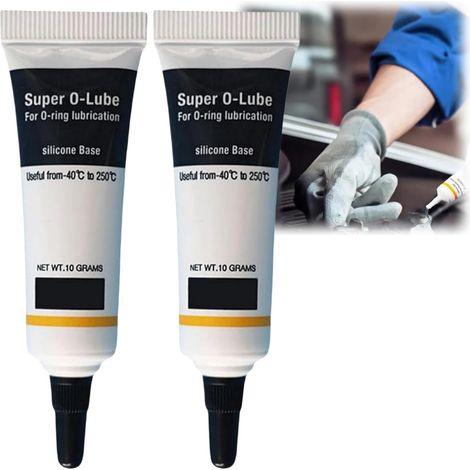 2PCS Silicone Grease for Automatic,Graisse Silicone en Tube, Graisse Silicone Alimentaire pour Machine à Café, Graisse Machine à Café, Graisse Silicone Joint Torique,Usage Facile et Sécurité (1/5)