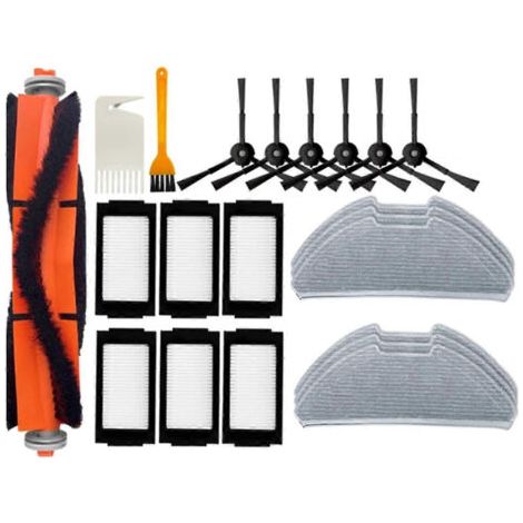 Pièces de rechange pour aspirateur robot Xiaomi Mijia Mop Pro MJSTS1 / MJSTS 2 Pro : brosse principale latérale