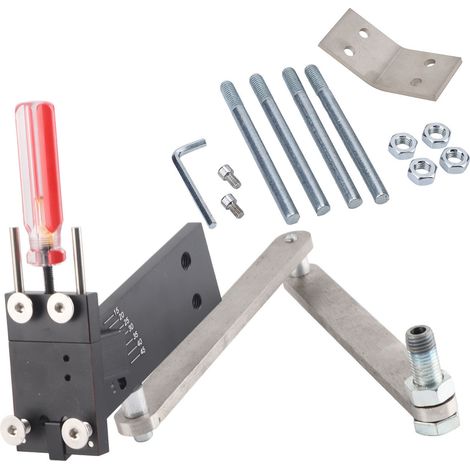 Lawn Mower Blade Sharpener for Straight Standard Blades Portable 15‑45 Degree Adjustable Parts