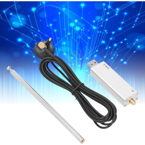 RTL-SDR-Tuner R820T2 V3 RTL2832U + Teleskopantennen-Tuner + Antennenfuß (1/5)