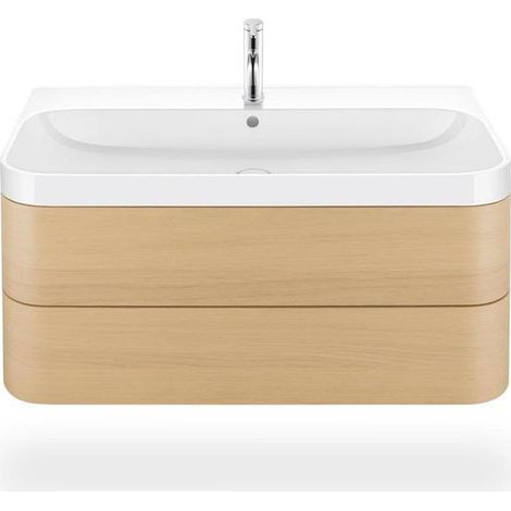 DU HappyD2+ c-shaped wh. 975x490x480mm,+ MWT, Tip-on, Taupe smt (1/5)