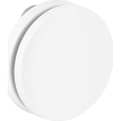 Element d'aération TEE 80 blanc RAL 9016, raccord Ø 80 mm ext. Ø 106 mm