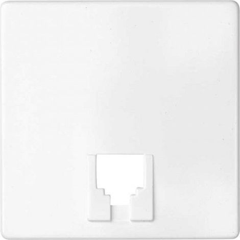 Simon 82 Concept  Plaque prises RJ11 et RJ12 blanc mat SIMON 8200062-090