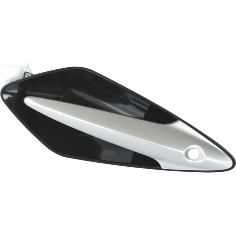 Manija de puerta exterior Honda Civic VIII H/B UFO 06-11 CON AGUJERO PLATEADA delantera izquierda