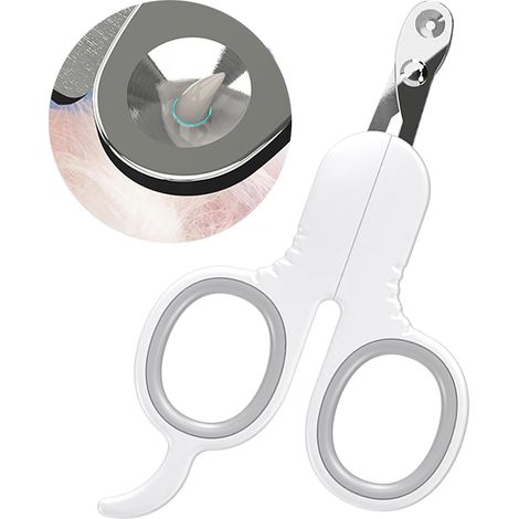 Coupe-griffes professionnel pour chat, coupe-griffes conique de 2 mm pour chiots, lapins, oiseaux et petits animaux, facile à utiliser pour les débutants (1/5)