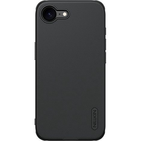 Funda Nillkin para iPhone 17e / 16e, Frosted Shield, para MagSafe, negra. (1/5)