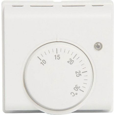 Thermostat mécanique de remplacement pour chauffage central, blanc, durable (1/5)