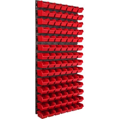 Panel de herramientas para taller, 58 x 117 cm, material plástico, diseño portátil, montaje en pared, compatibilidad versátil. (1/5)