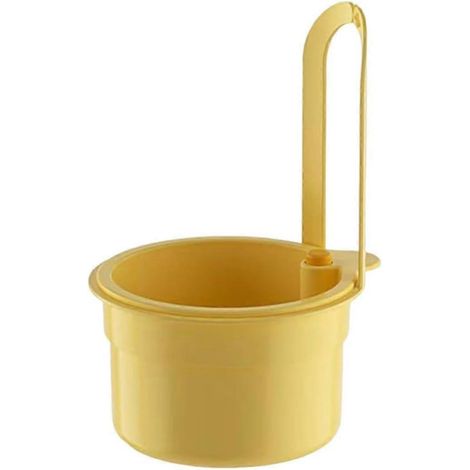 Panier d'égouttage en plastique pour évier de cuisine, panier d'égouttage suspendu générique pour évier de cuisine, passoire à résidus alimentaires (1/5)