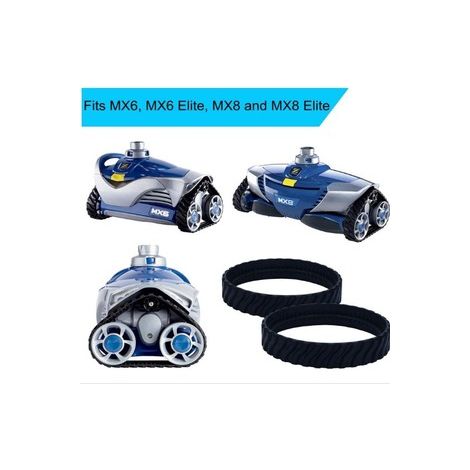 Lot de 10 pneus remplacement R0526100 – Compatibles Zodiac MX8 MX6, roue robot nettoyeur (1/5)