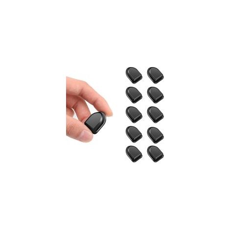 Juego de 10 ganchos para coche, soportes autoadhesivos para pared, ideales para el salpicadero, llaves, cables, auriculares y como accesorios decorativos para el baño y la cocina. (1/4)