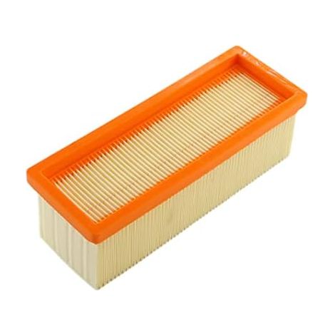 Flachfaltenfilter für Kärcher K 2501, K 2501 TE, K 2601 plus, A 2701, A 2731 pt, A 2801 plus, K 3001, SE 2001, SE 3001, SE 5100, SE 6100, NT 181 Ersatz für 6.414-498 (1/5)