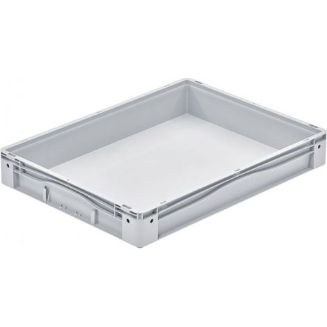 Bac Plein Gris 800X600X120 mm - Matériel CHR Pro