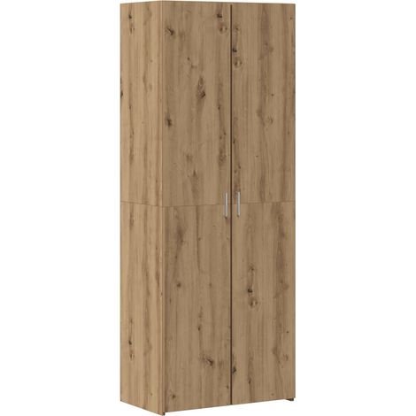 Highboard 2 pcs Artisan-Eiche 70 x 42,5 x 185 cm