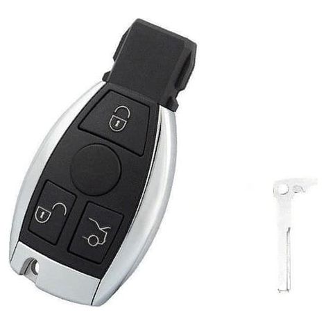 Coque de clé INF à 3 boutons pour clé de voiture Mercedes-Benz (1/5)
