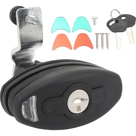Ortviai Serrure multifonctionnelle pour hayon de camping-car – Fermeture étanche en fer galvanisé et ABS (1/5)