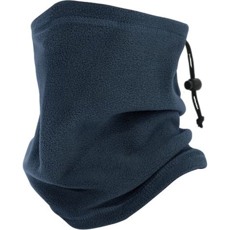 Beauvie-Cache-cou, écharpe d'hiver unisexe, élastique et chaude, idéale pour la course à pied, le cyclisme, le ski et autres sports, bleu marine. (1/5)