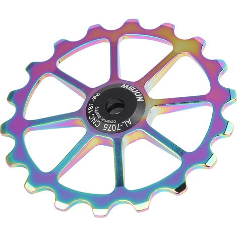 18T Führungsrolle für Fahrrad-Schaltwerk, mehrfarbig (1/5)