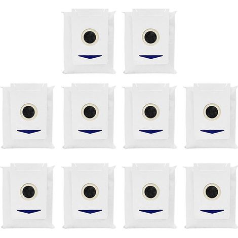 Confezione da 10 sacchetti per la polvere di ricambio compatibili con l'aspirapolvere robot Deebot T30 PRO OMNI - AquaForge (1/5)