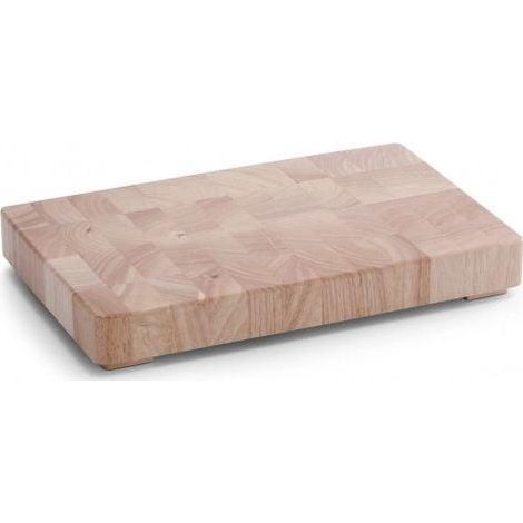 Zeller tabla de cortar de madera marrón 42 x 27 cm
