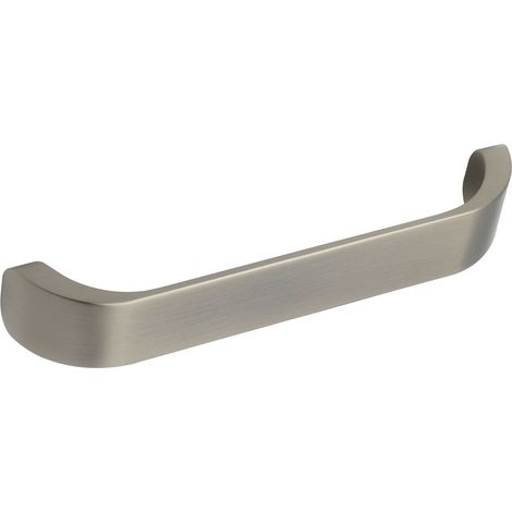 Furnipart Radius Möbelgriff Breite 170 mm Schubladengriff ZN Edelstahl Effekt