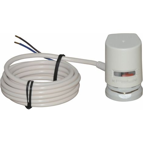 Moteur thermique 230Vac, 4mm, NO, cable 2,5m - HONEYWELL HOME : MT4-230-NO-2.5M