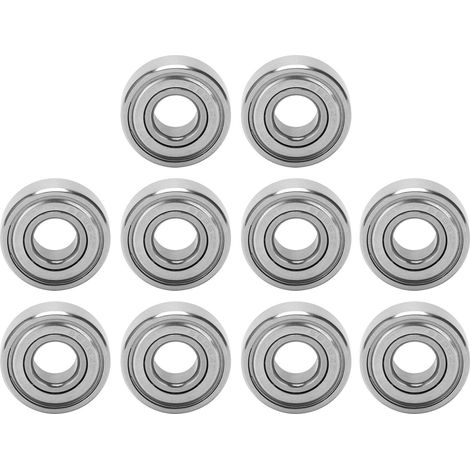 Lot de 10 roulements haute vitesse S696ZZ 15x6x5mm - Pièces mécaniques miniatures de rechange (1/5)