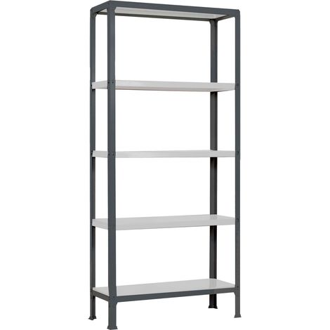 Simonhome Click Mini 5 Regale anthrazit 1800x800x300 mm