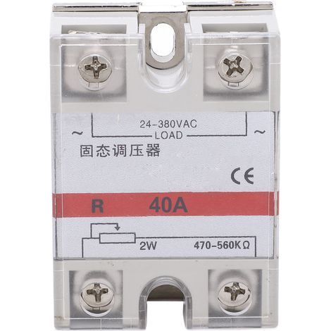 Halbleiter-Spannungsregler (SSVR), Wechselstrom-Widerstandsregelung, 40 A, 24–380 V AC (1/5)