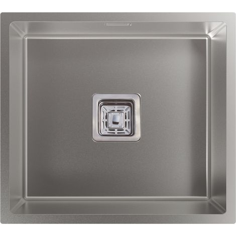 Cata CB 45-40 R10 - Fregadero De Cocina Acero 49 Cm 1 Cubeta 0 Escurridor Bajo Encimera (1/3)