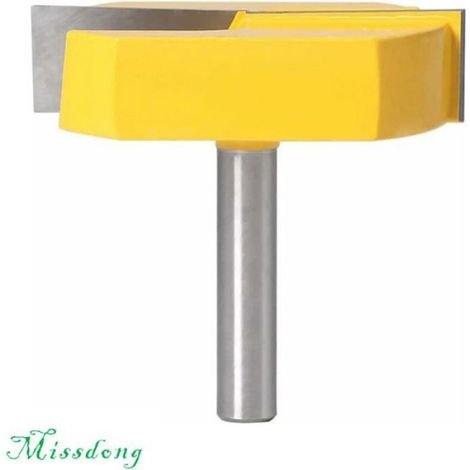 Fraise Defonceuse - 8 mm - Pour Routeur À Rainure En T - Travail Du Bois - 1 Pièce (1/4)