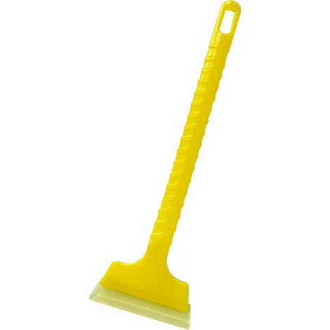 Pelle à neige anti-rayures pour voiture, robuste, ergonomique, pour pare-brise et vitres, idéale pour camions et SUV (1-Jaune) (1/5)
