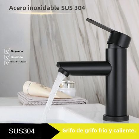 Robinet de cuisine en acier inoxydable érable (type D), mitigeur eau chaude/eau froide, accessoires pour évier, salle de bain et baignoire (1/4)