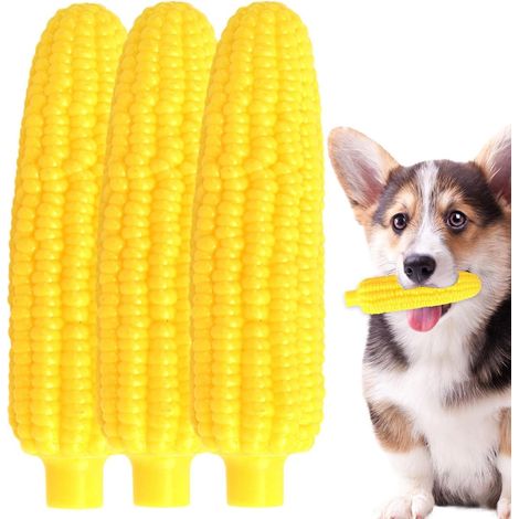 Dog Teeth Cleaning Corn Toy,Dog Toothbrush Teeth Cleaning Toy (1/5)