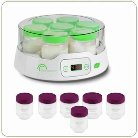 YAOURTIERE 7P Digital +  6 pots additionnels LITTLE BALANCE - 8487 (1/5)