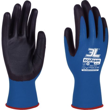 GUANTE MECANICO M08 3L NITRILO FOAM AZ ECOFOAM