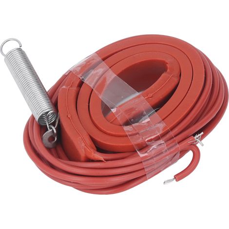 Sangle chauffante pour fût en silicone étanche isolante pose simple montée rapide AC 220V 15x370mm (1/5)