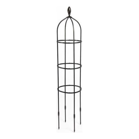Obélisque de Jardin, Tuteur Plante Grimpante, Jardin Tuteurs de Plantes, Treillis Fleur Soutien de Arche de Jardin en Forme de Tour pour Plantes grimpantes