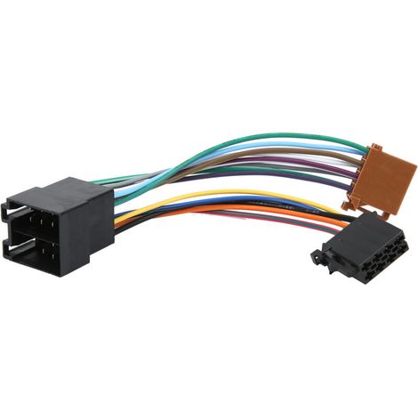 Adaptateur Câblage ISO pour Autoradio Peugeot 106 206 306 307 405 406 607 - Installation Simple Sans Couper les Fils (1/5)