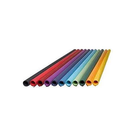 Fabrisa 8100301 - Rollo de papel kraft, 1 x 3 m, color negro