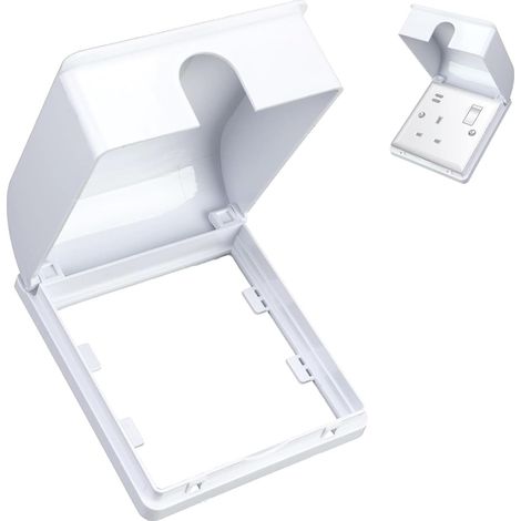 Couvercles de prise de courant étanches, protection auto-adhésive pour prise de courant de type 86, protection de prise électrique anti-poussière pour une meilleure sécurité de la maison (1/5)