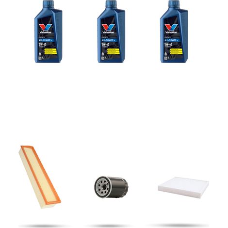 Kit tagliando 3 FILTRI e 3L OLIO compatibile con Fiat Fiorino 1.4 57kw dal 2015 (1/5)