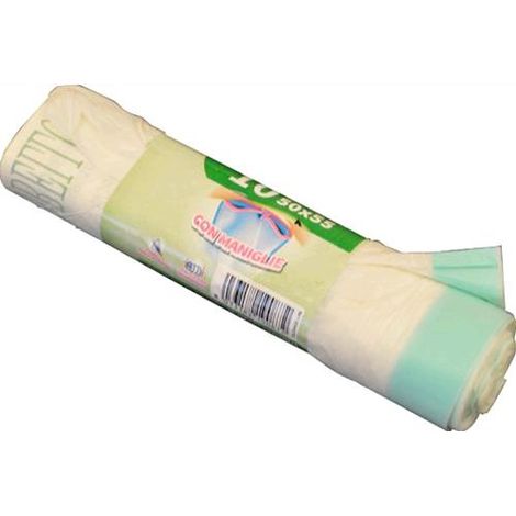 SACCHI PATTUMIERA BIODEGRADABILI 42X45CM CF 15PZ (1/2)