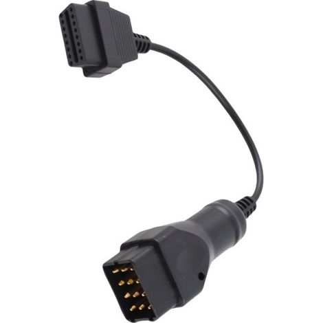 Adaptateur de diagnostic Câble de Diagnostic Connecteur OBD2 Adaptateur 12 Broches à 16 Broches auto outil (1/4)