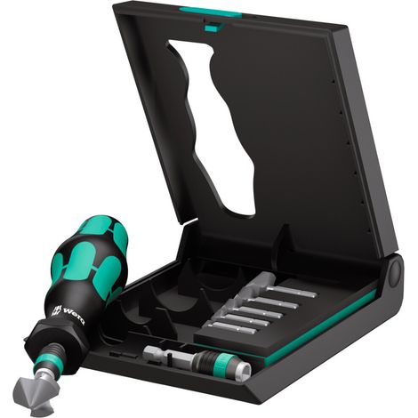 Wera Jeu d’embouts fraisesà chanfreiner en coffret robuste, 8 pièces