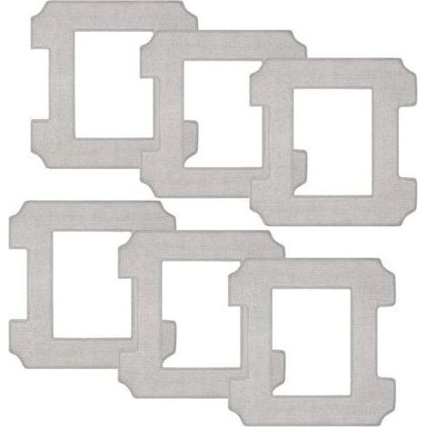 6er-Pack waschbare Ersatzpads für Winbot W1/ W1 Pro/ W2 Omni/ W2 Staubsauger - Ersatzteile für Wischmopp (1/5)