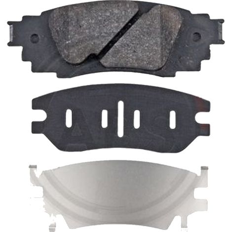 KIT PASTIGLIE FRENO POSTERIORI compatibile con SUZUKI ACROSS (A5Z) / PASTIGLIE FRENANTI AUTO OEM P 83 160, / SOSTITUZIONE DIRETTA / BASSA POLVERE / SILENZIOSO